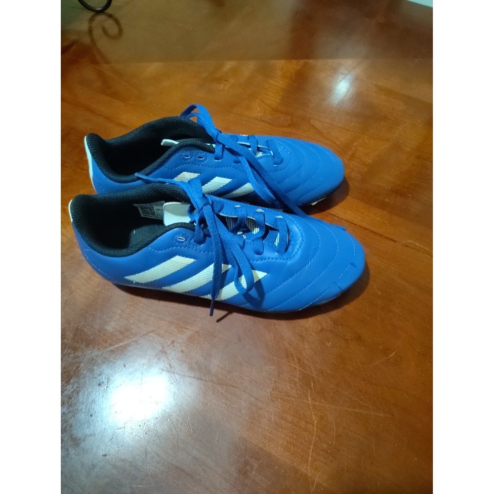 Adidas Goletto VIII FG Mens Blue White Soccer Cleats GW6162 Size‎ 3.5